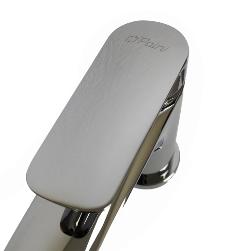 Смеситель для раковины PAINI Laguna LACR205 без донного клапана, хром (CR) Смеситель для раковины PAINI Laguna LACR205 без донного клапана, хром (CR)