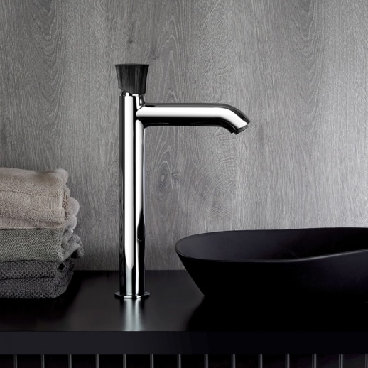 Смеситель для раковины PAINI Domus 18CR205PZLL без донного клапана высокий, хром (CR) Смеситель для раковины PAINI Domus 18CR205PZLL без донного клапана высокий, хром (CR)