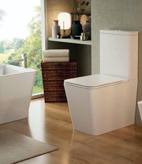 Унитаз напольный с бачком, сиденье soft close NOFER ARLES 23033 белый