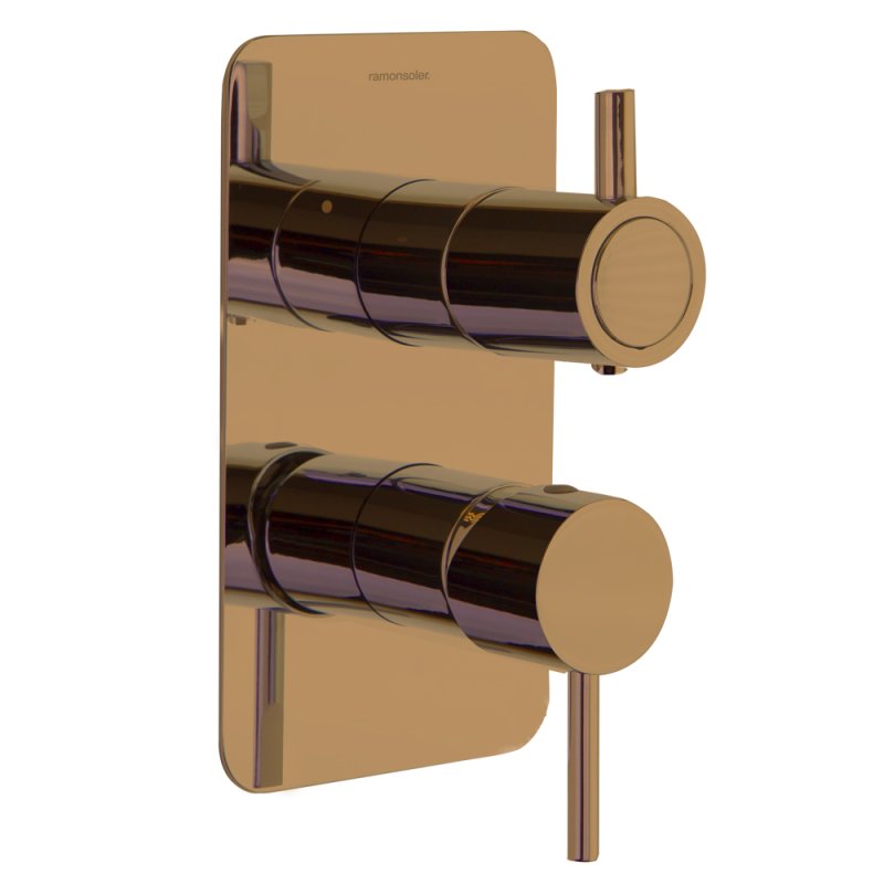Встраиваемый смеситель для душа ODISEA 391513SCUC медь на 3 выхода