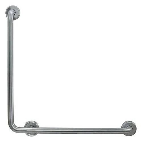 Поручень настенный под углом 90* для людей с ограниченными возможностями, матовый Nofer 15060.S