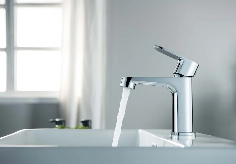 Смеситель для раковины 98, без донного клапана AQUATEK AQ1210CR ОБЕРОН