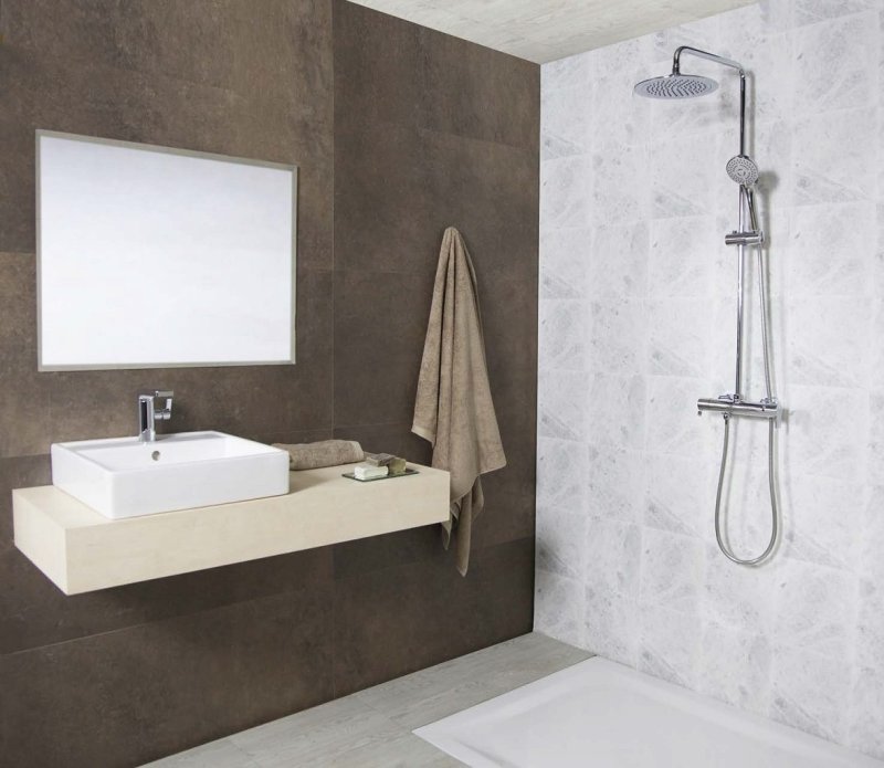 Смеситель для душа наружнего монтажа с душевым комплектом DRAKO 3308T3