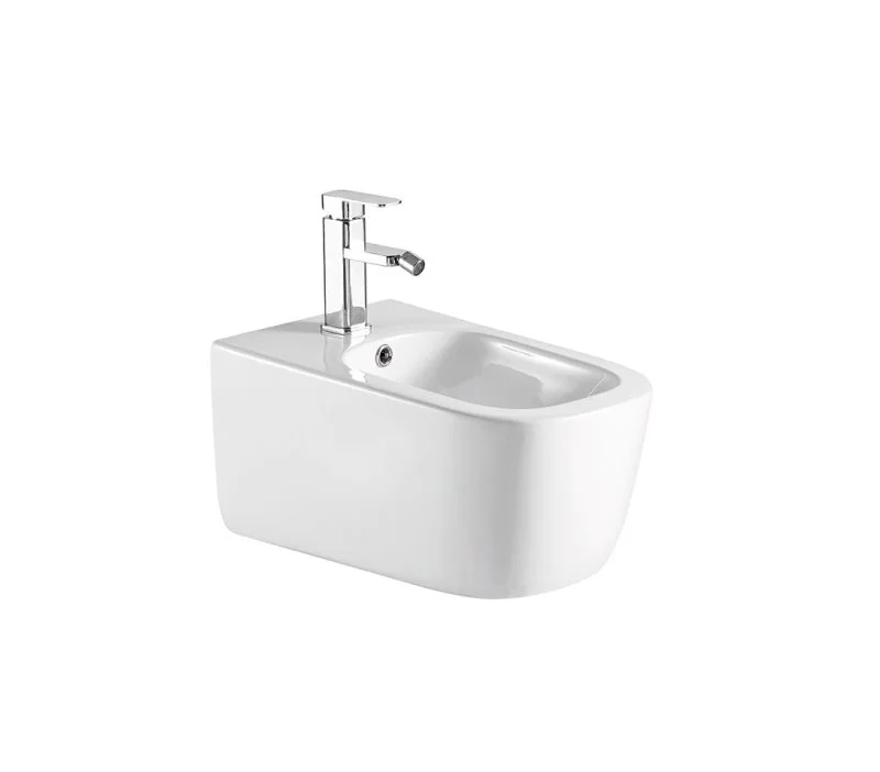 Биде подвесное AQUATEK ЛУГАНО AQ1002-00, 510*350*320 мм, цвет белый