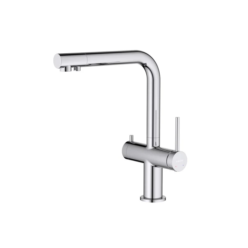 Смеситель для кухни с подключением к фильтру питьевой воды AQUATEK AQ1385CR ЕВРОПА