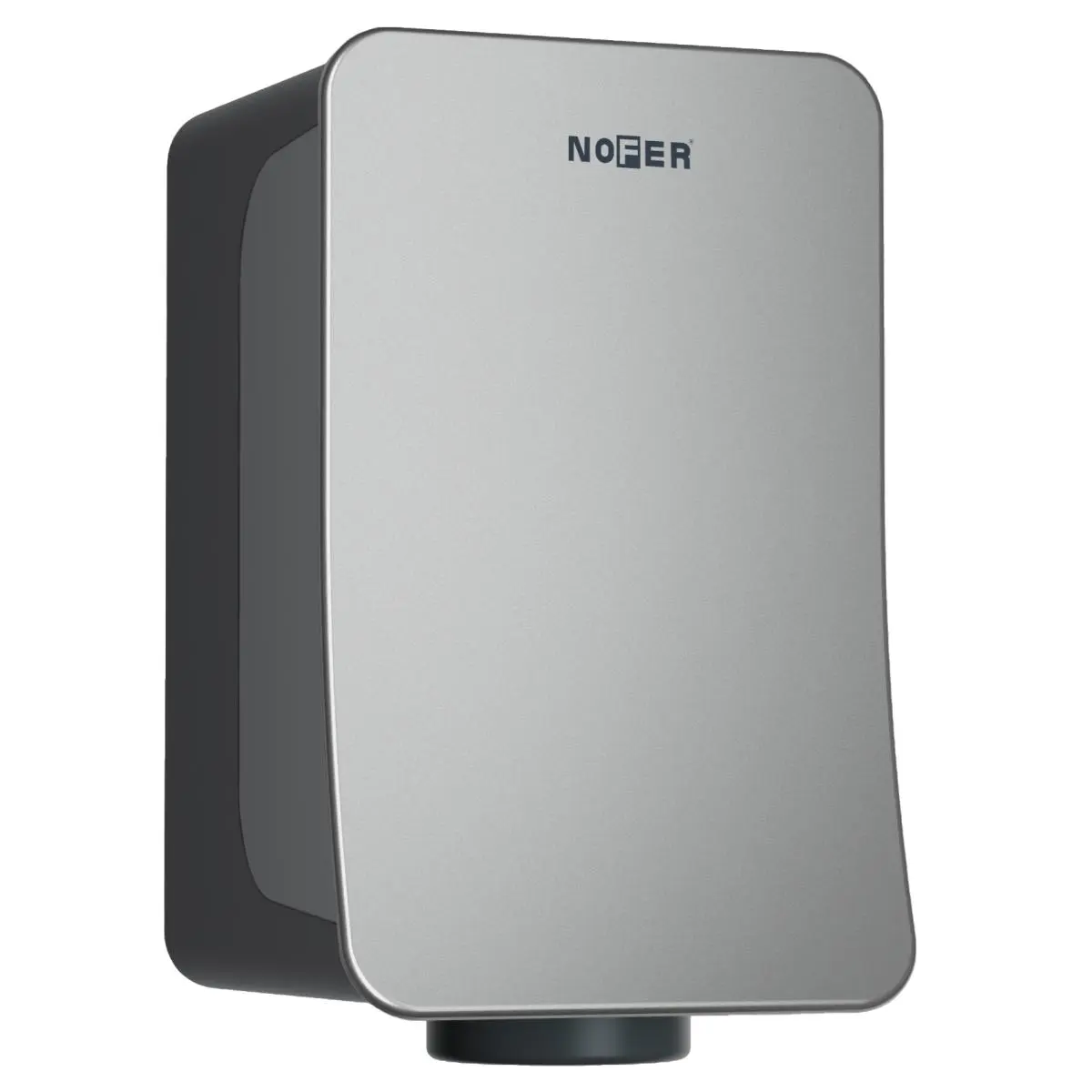 Сушилка для рук сенсорная Fusion серебристый серый Nofer 01871.AS