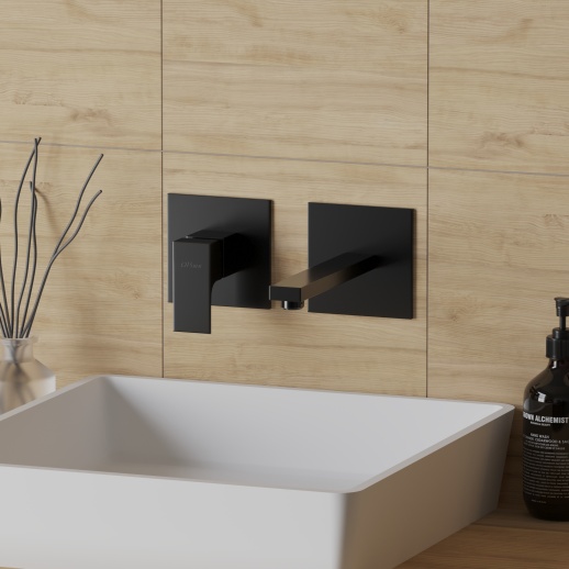 Смеситель для раковины PAINI Grazia 21PZ208 встраиваемый, черный брашированный PVD (PZ) Смеситель для раковины PAINI Grazia 21PZ208 встраиваемый, черный брашированный PVD (PZ)