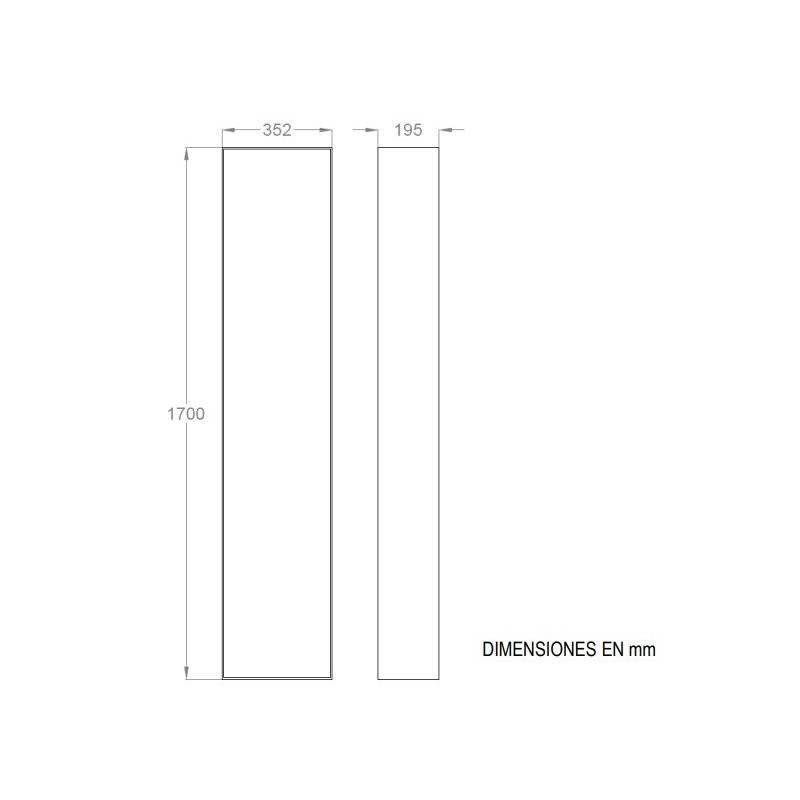 Рама для встроенных установок Nofer 12017.PS и 12019.PS для настенного монтажа