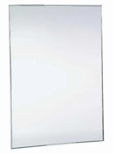 Зеркало 800*600 с рамкой из стали белой Nofer 08052.W