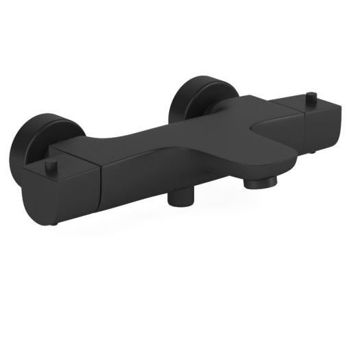 Смеситель для ванны PAINI Nove 09YO111TH с термостатом, черный (YO)