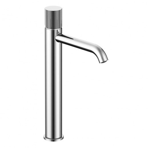 Смеситель для раковины PAINI Cox Grip 7GCR205OLL без донного клапана, высокий, хром (CR)