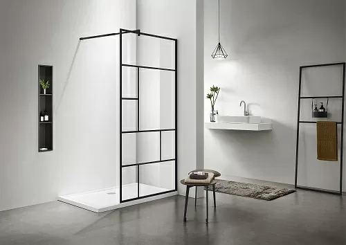 AQUATEK AQ NAG 6310-100 Душевая перегородка Walk in, с держателем