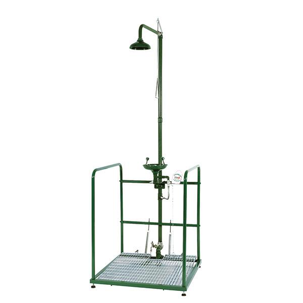 Аварийная платформа Bocchi с раковиной для промывки глаз из полипропелена Nofer SCP730