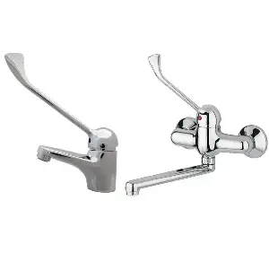 Локтевые смесители и краны