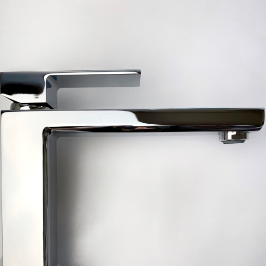 Смеситель для раковины PAINI Grazia 21CR205M без донного клапана, средний, хром (CR) Смеситель для раковины PAINI Grazia 21CR205M без донного клапана, средний, хром (CR)