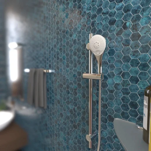 Душевой гарнитур PAINI BRCR121L7R Bergamo R, 700 мм, хром