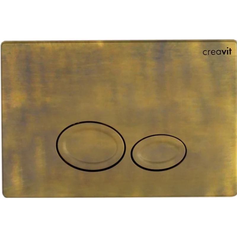 CREAVIT Кнопка для инсталляции DROP бронза GP2007.00