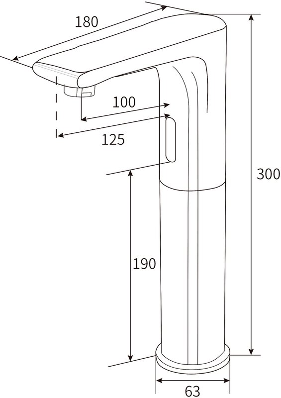 Смеситель для раковины beWash Photocell BWAM0BH856 Хром Смеситель для раковины beWash Photocell BWAM0BH856 Хром