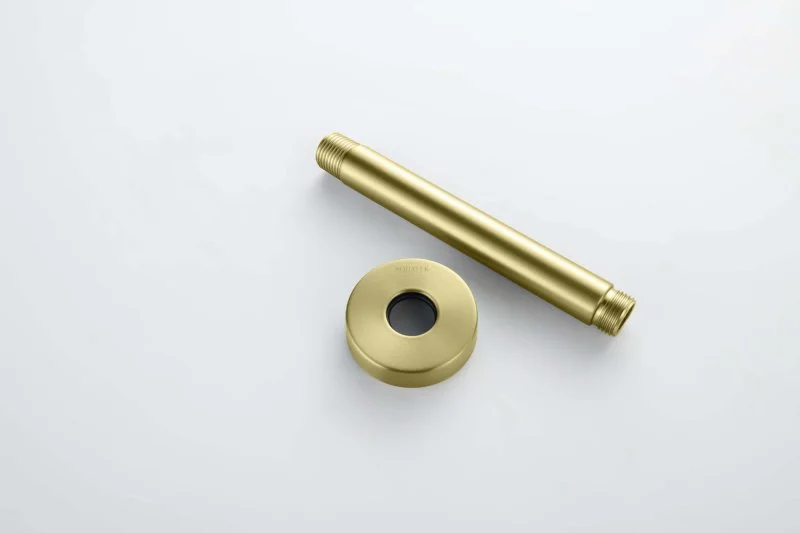 AQ2171BG держатель верхнего душа потолочный 150 мм, шлиф. золото