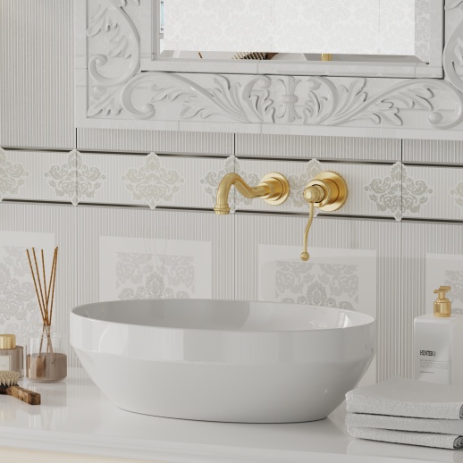 Смеситель для раковины PAINI Duomo 88PJ208 встраиваемый, брашированное золото PVD (PJ) Смеситель для раковины PAINI Duomo 88PJ208 встраиваемый, брашированное золото PVD (PJ)