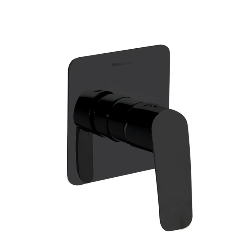 Встраиваемый смеситель для душа NEW FLY 571801SNM черный на 1 выход