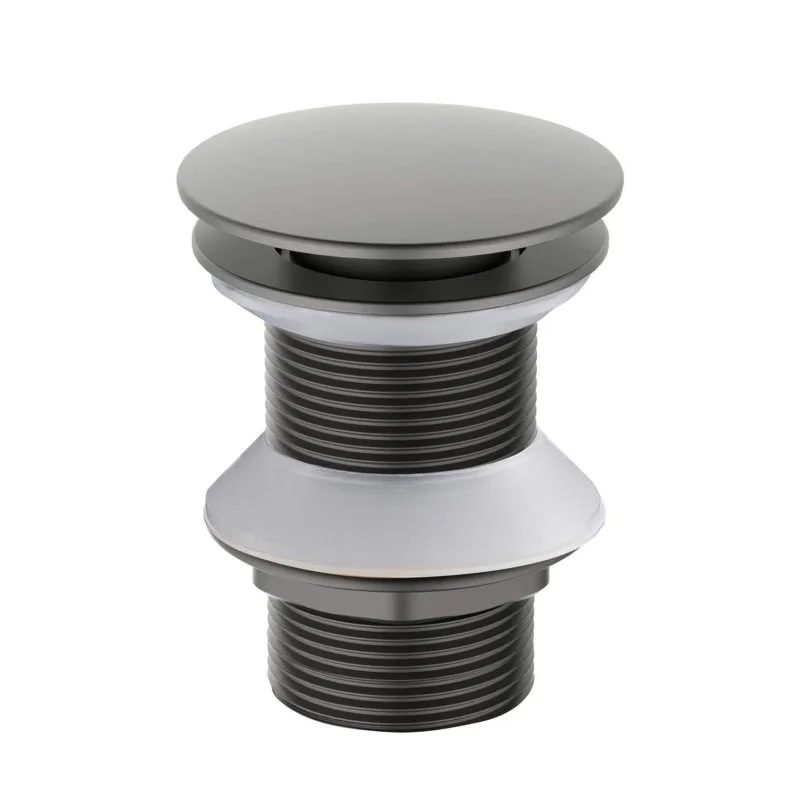 AQ6003BGM сливной набор для раковины Push-open без перелива, оружейная сталь