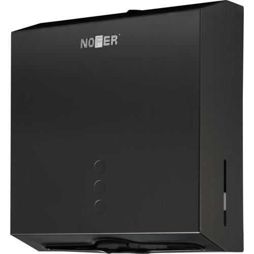  Диспенсер из стали для бумажных полотенец Nofer 04006.N черный 