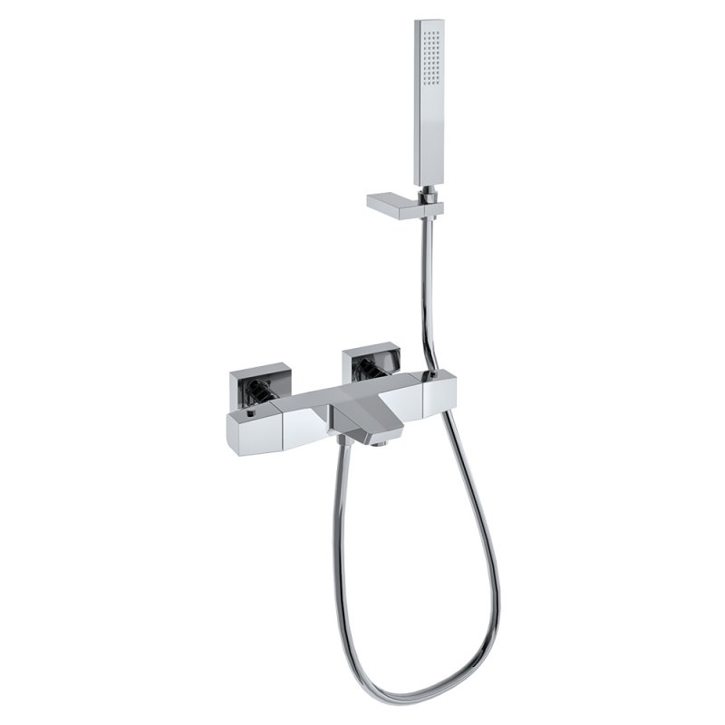 Смеситель для ванной с душевым комплектом PRISMA 423901MR