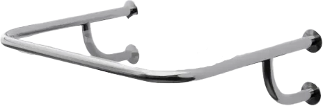 Поручень для раковины серии П, тип 2 (2 опоры в стену) Тругор ПДР/П2D32