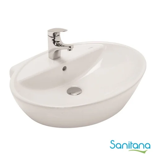 Раковина подвесная Sanitana SOFT 57 с отверстием под смеситель S10015836200000