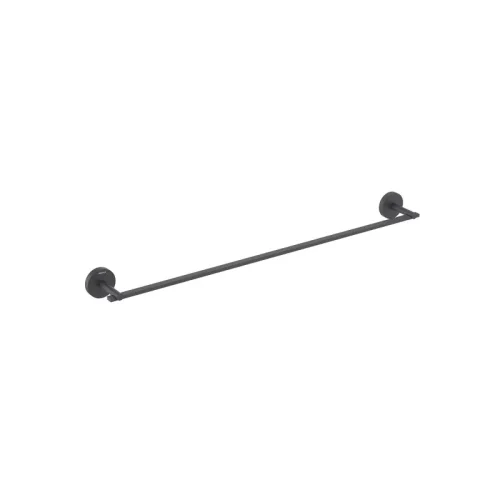 Полотенцедержатель 600 мм AQUATEK, матовый черный AQ4614MB БЕТТА