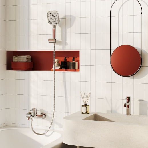 Смеситель для ванны Urbatec Evolution без аксессура, хром (CR) - EV22803CR Смеситель для ванны Urbatec Evolution без аксессура, хром (CR) - EV22803CR