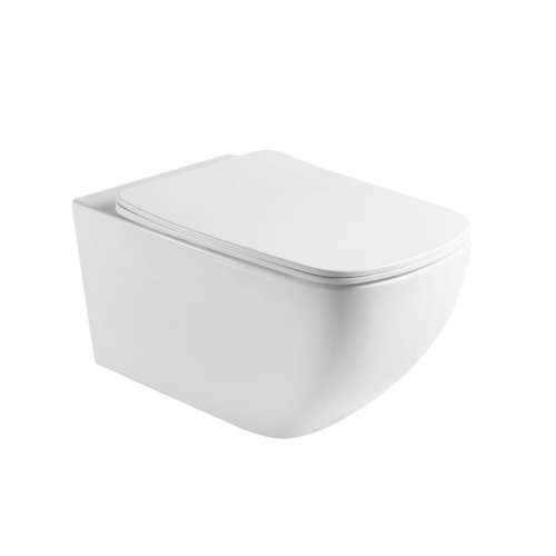 AQ1537T-00 МЕДЕЯ Унитаз подвесной TORNADO безободковый 555*375*335