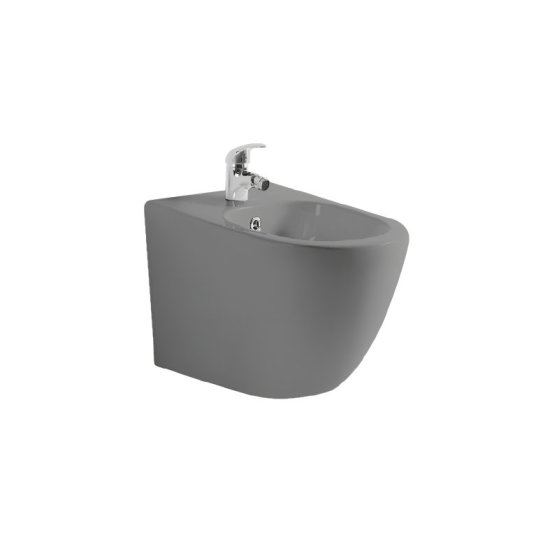 Биде подвесное Aquatek ЕВРОПА AQ1016-MG 510*355*310, цвет серый матовый