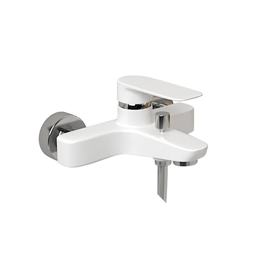 Смеситель для ванны, PAINI Nove 09BY111LMKM белый Смеситель для ванны, PAINI Nove 09BY111LMKM белый