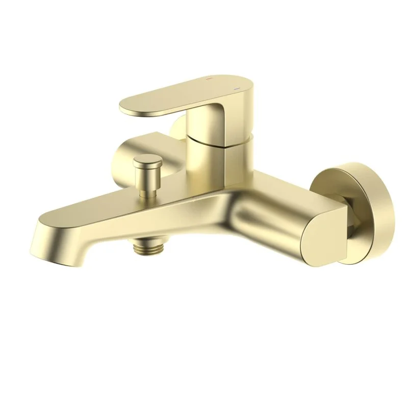 AQ1240BG ОБЕРОН смеситель для ванны, шлиф. золото