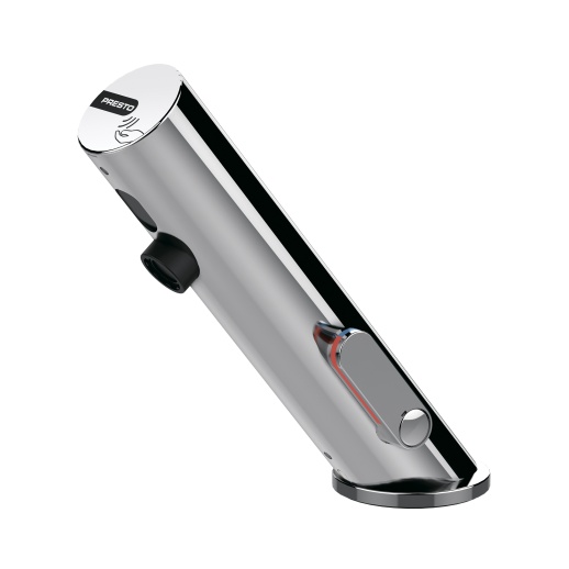 Бесконтактный смеситель PRESTO LINEA 57212 для раковины, 3 л/м, от батарейки, хром