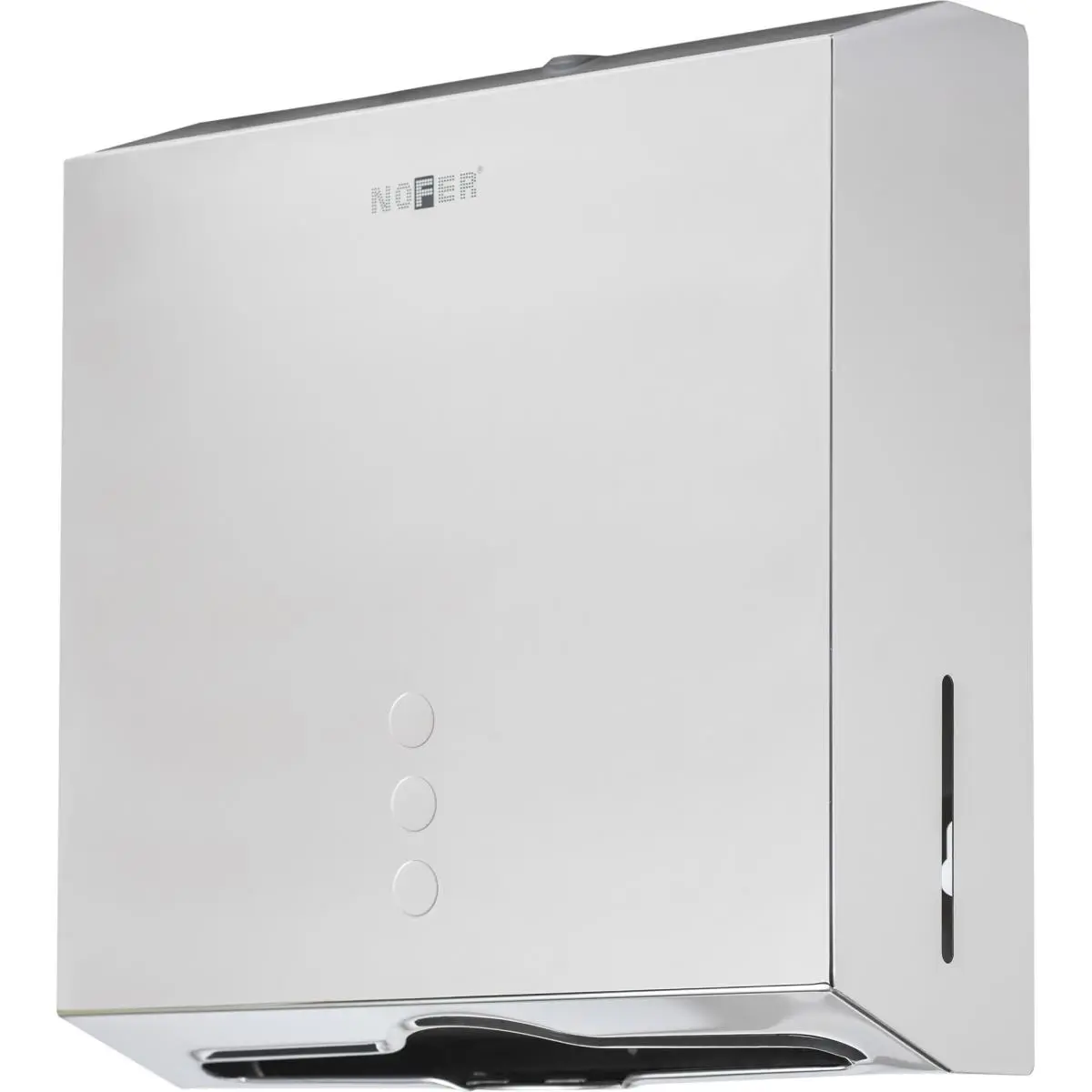 Диспенсер для бумажных полотенец Nofer 04006.B из нержавеющей стали глянцевый