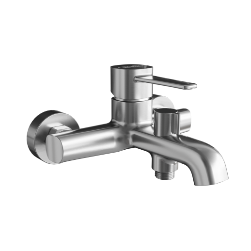 Смеситель для ванны Urbatec Evolution без аксессура, сталь PVD (PA) - EV22803PA Смеситель для ванны Urbatec Evolution без аксессура, сталь PVD (PA) - EV22803PA