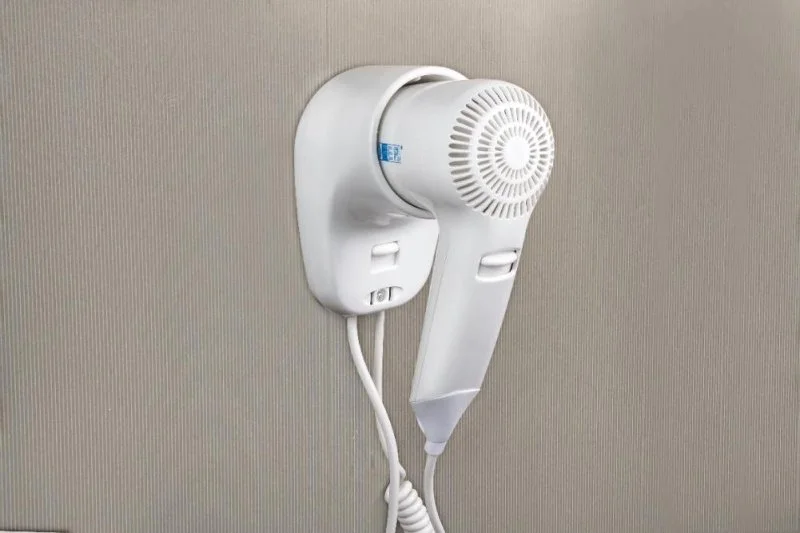 Фен HOTELline настенный  белый 1200 W, Nofer 02055.W