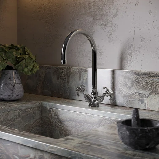 Смеситель для кухни PAINI Ornellaia 87CR572KM, хром (CR)