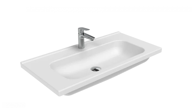 CREAVIT Раковина ID090-00CB00E-0000 мебельная (45*90см)