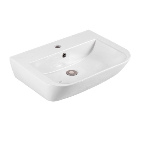 Раковина подвесная AQ5440-00, 595*435, белая