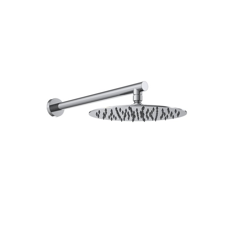 Тропический душ настенный круглый нерж. сталь BH02RM250