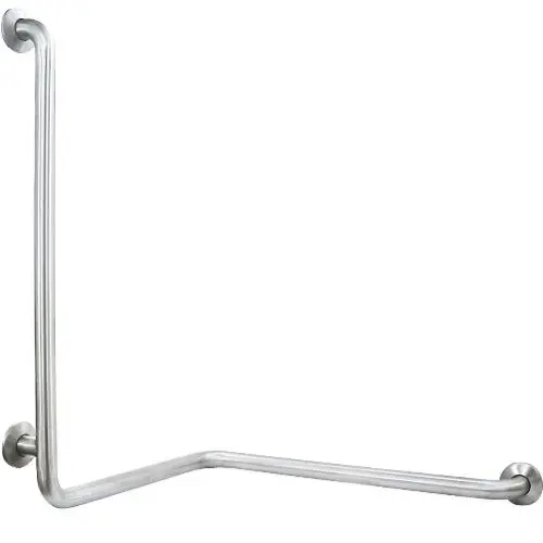 Матовый поручень с 3 точками опоры для установки в угол Nofer 15049.B