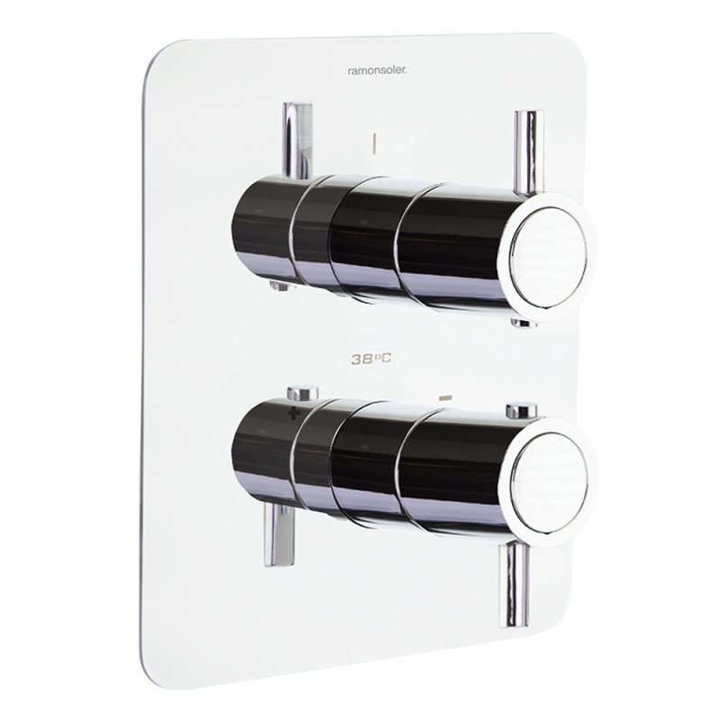 Встраиваемый термостатический смеситель для душа ODISEA 398722S на 2 выхода