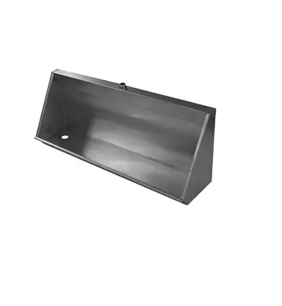 Писсуар коллективный антивандальный L 3000 мм правый Тругор