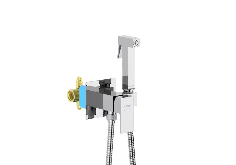 Комплект для гигиенического душа встроенный AQUATEK AQ1022CR ЛИБРА