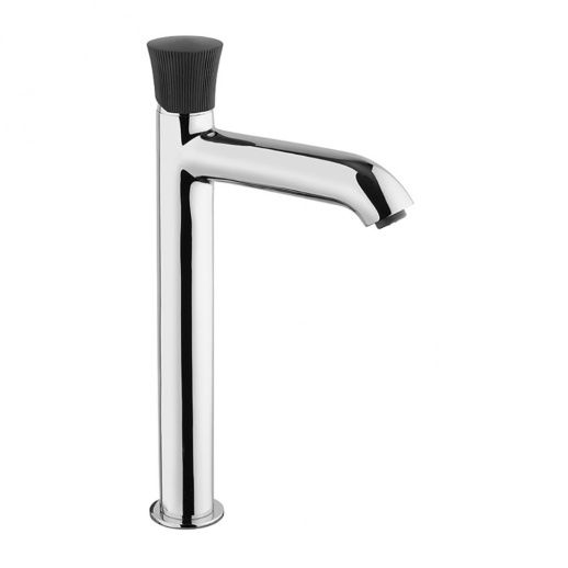 Смеситель для раковины PAINI Domus 18CR205PZLL без донного клапана высокий, хром (CR)