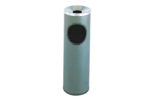 Пепельница уличная круглая из нержавеющей стали матовый Nofer 14122.2.S